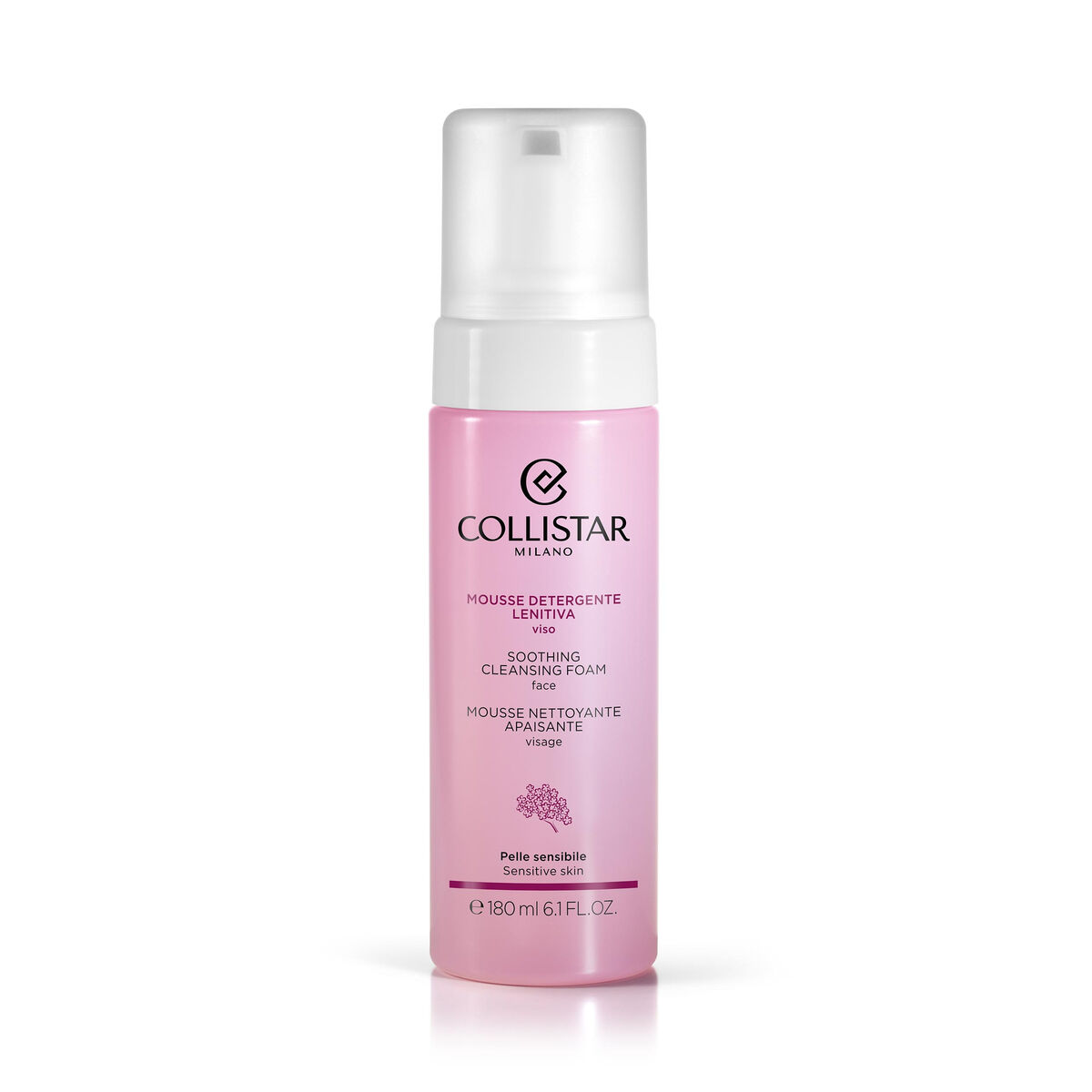Mousse nettoyante Collistar 180 ml Calmant